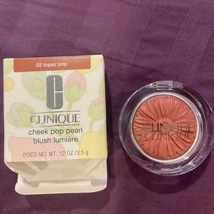 New Clinique Cheek pop blush Topaz pop pearl